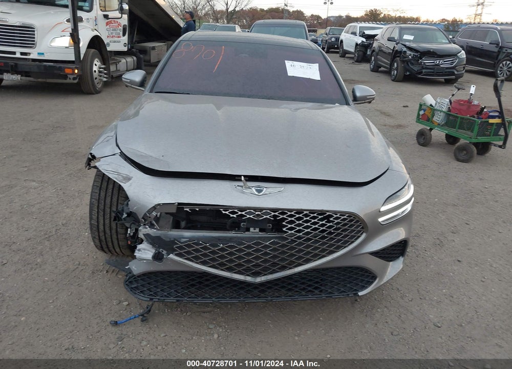2022 GENESIS G70 3.3T AWD VIN: KMTG54TE6NU104119