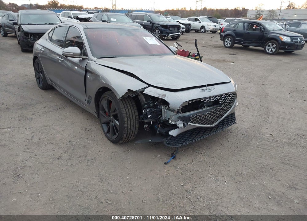 2022 GENESIS G70 3.3T AWD VIN: KMTG54TE6NU104119