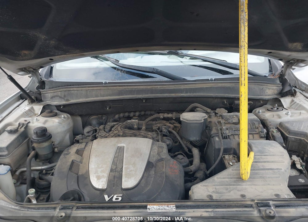 2012 HYUNDAI SANTA FE GLS V6 VIN: 5XYZGDAG2CG137753