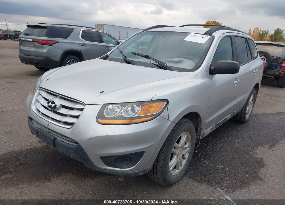 2012 HYUNDAI SANTA FE GLS V6 VIN: 5XYZGDAG2CG137753