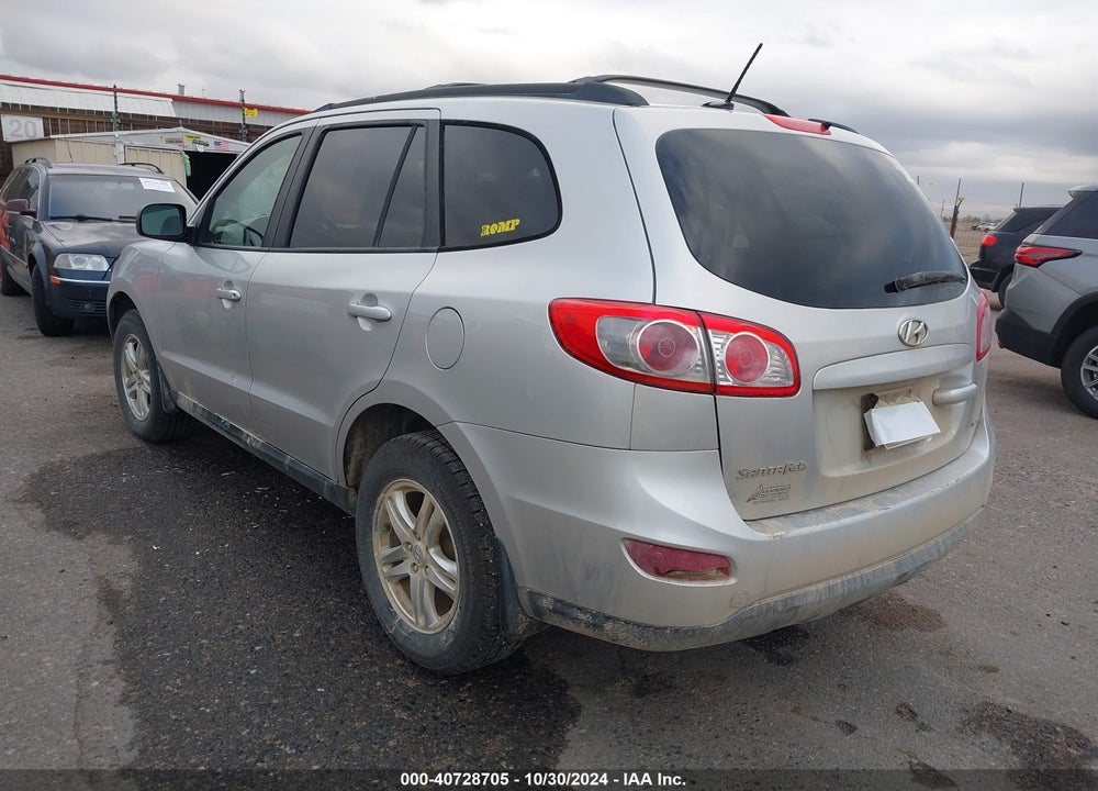 2012 HYUNDAI SANTA FE GLS V6 VIN: 5XYZGDAG2CG137753