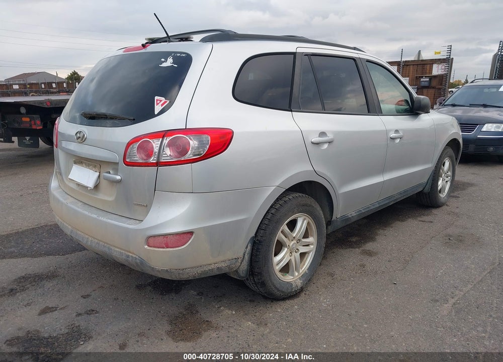 2012 HYUNDAI SANTA FE GLS V6 VIN: 5XYZGDAG2CG137753