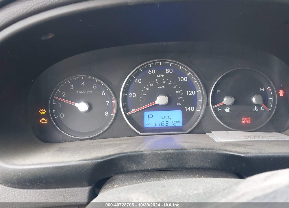 2012 HYUNDAI SANTA FE GLS V6 VIN: 5XYZGDAG2CG137753
