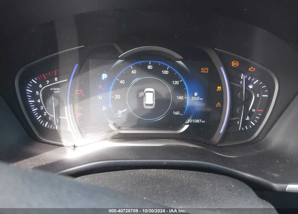 2019 HYUNDAI SANTA FE SEL VIN: 5NMS33AD1KH037791