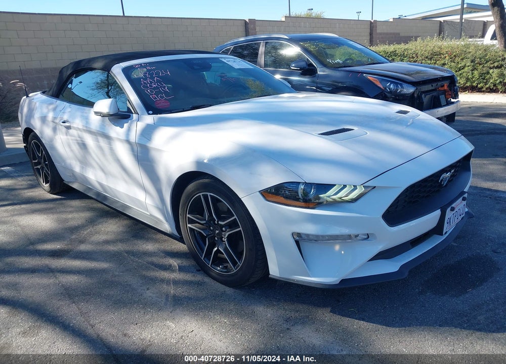 2021 FORD MUSTANG ECOBOOST PREMIUM VIN: 1FATP8UH5M5116302