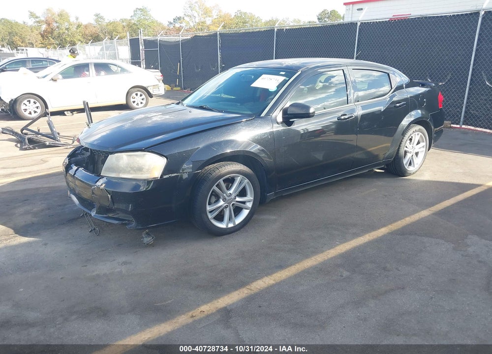 2014 DODGE AVENGER SXT VIN: 1C3CDZCG7EN176265
