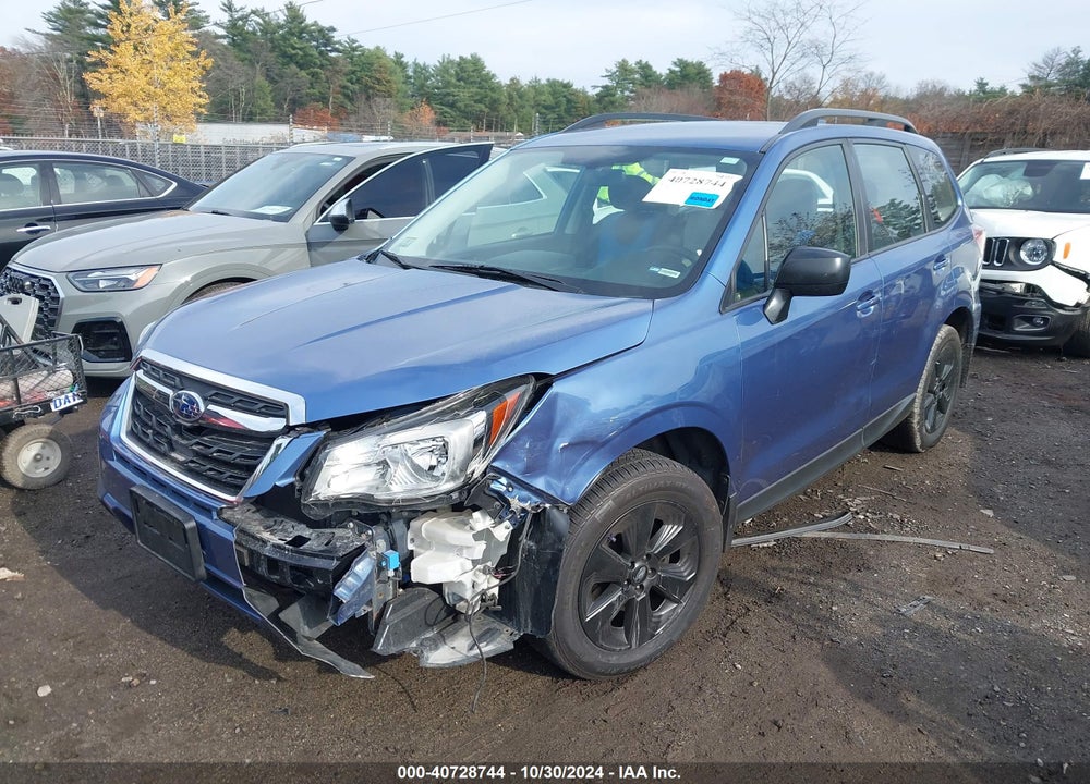 2017 SUBARU FORESTER 2.5I VIN: JF2SJABC7HH496920