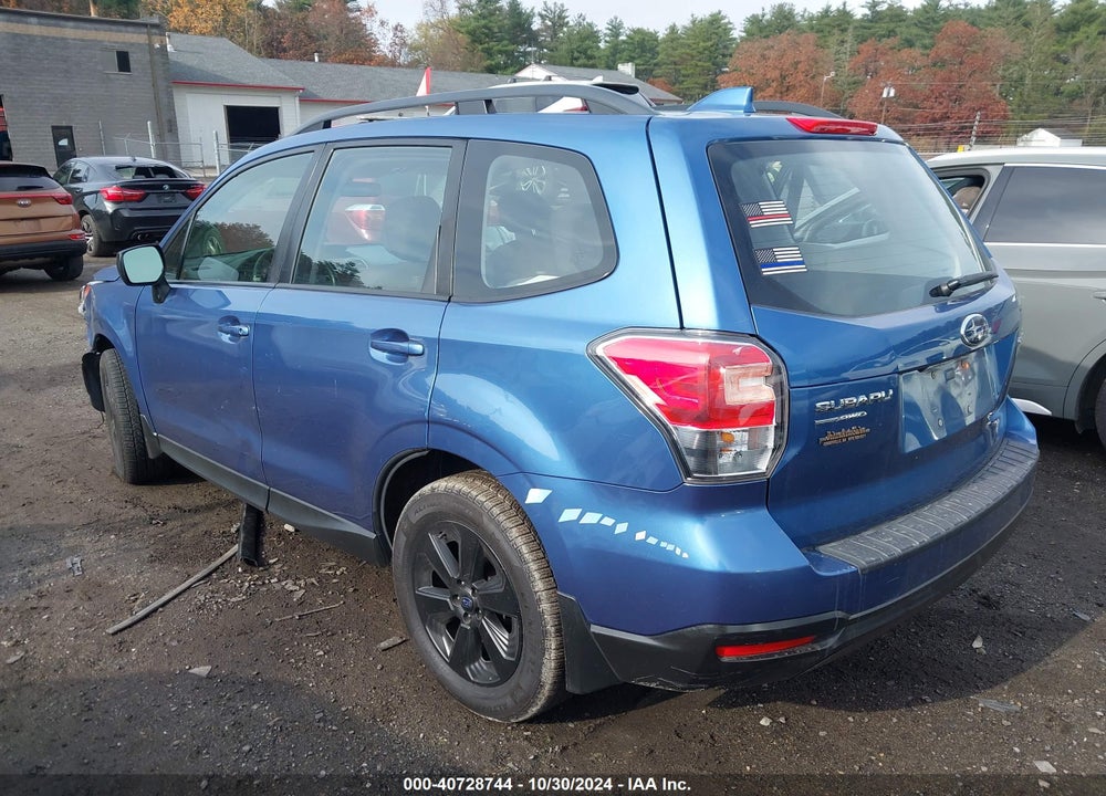 2017 SUBARU FORESTER 2.5I VIN: JF2SJABC7HH496920