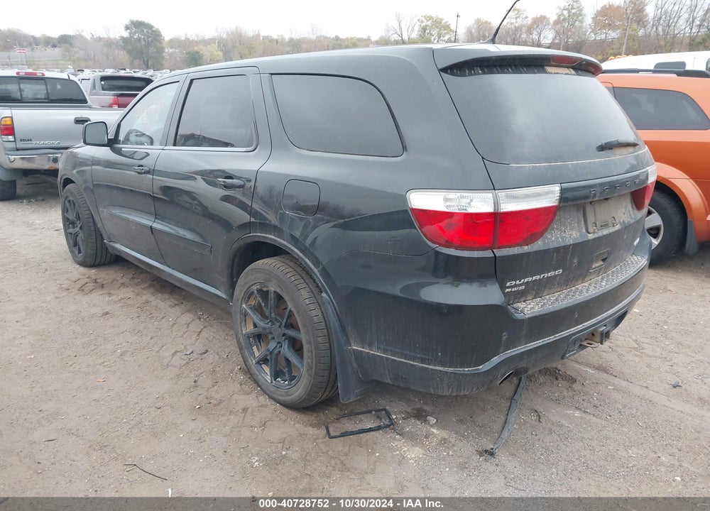 2012 DODGE DURANGO R/T VIN: 1C4SDJCT4CC295082