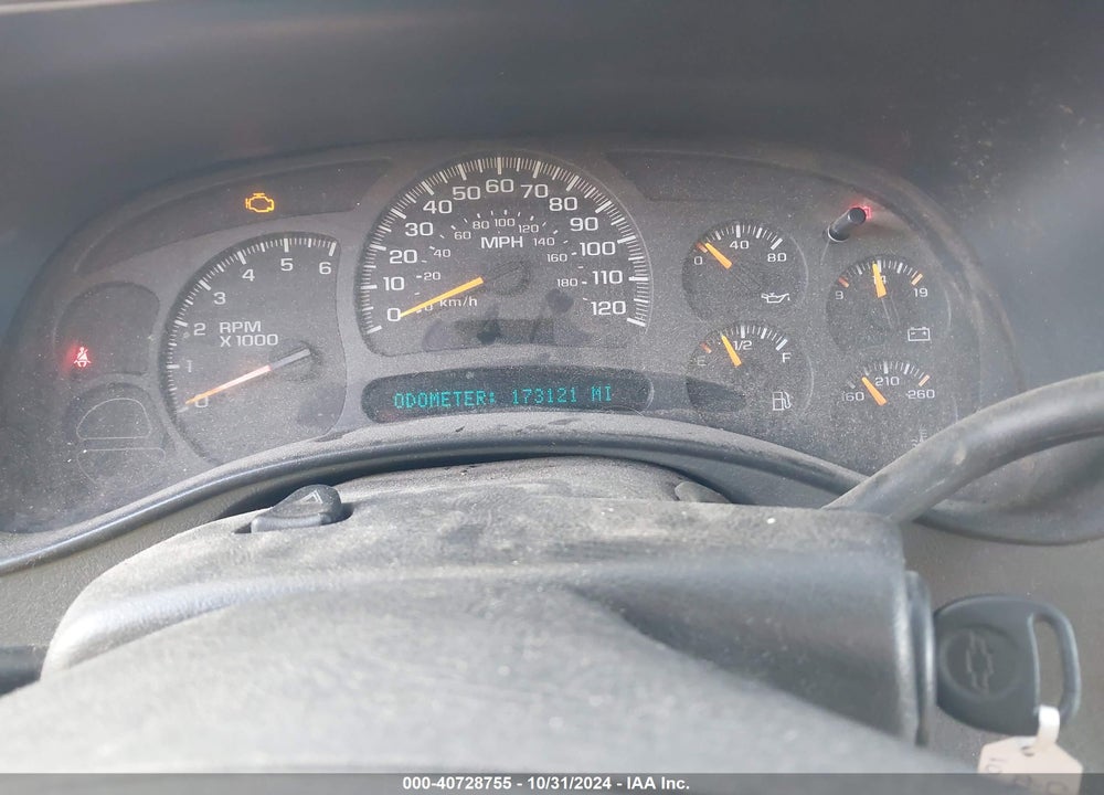 2003 CHEVROLET AVALANCHE 1500 VIN: 3GNEK13T53G106219