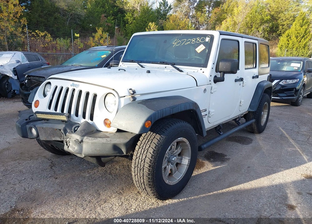 2012 JEEP WRANGLER UNLIMITED SPORT VIN: 1C4BJWDG5CL269906