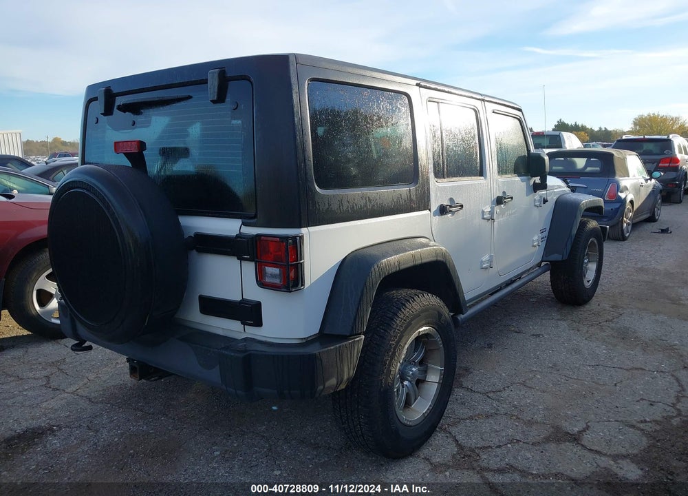 2012 JEEP WRANGLER UNLIMITED SPORT VIN: 1C4BJWDG5CL269906