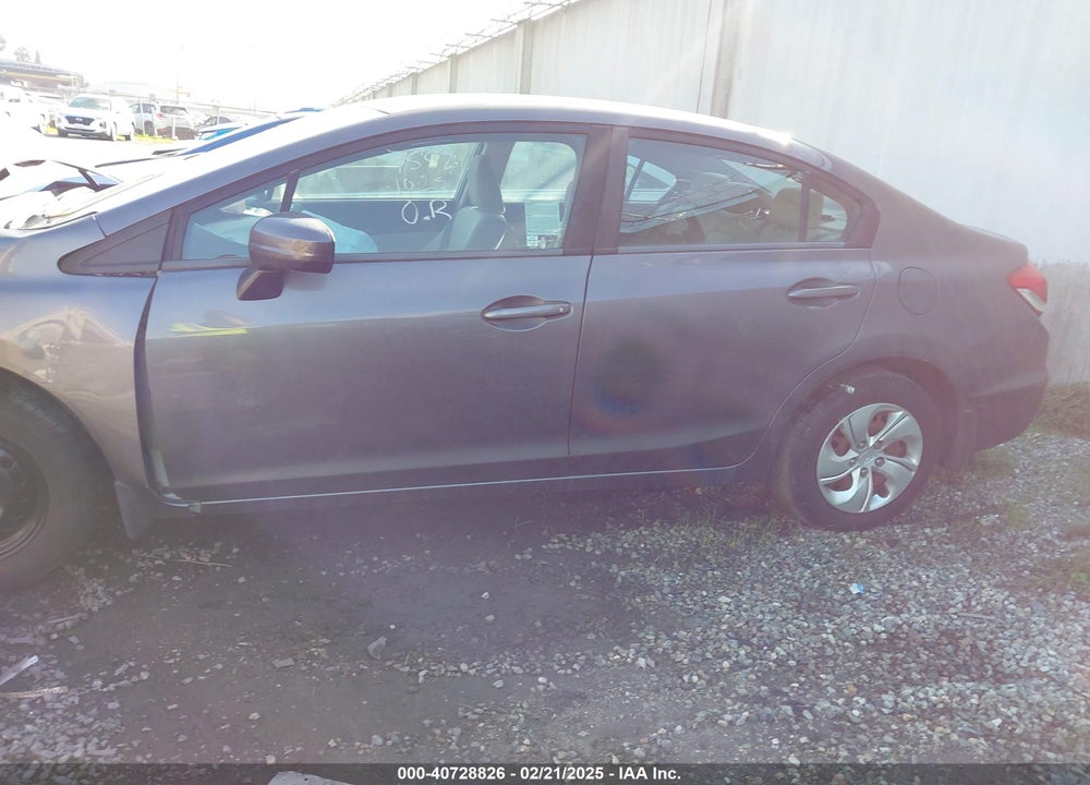 2014 HONDA CIVIC VIN: 19XFB2F58EE256601