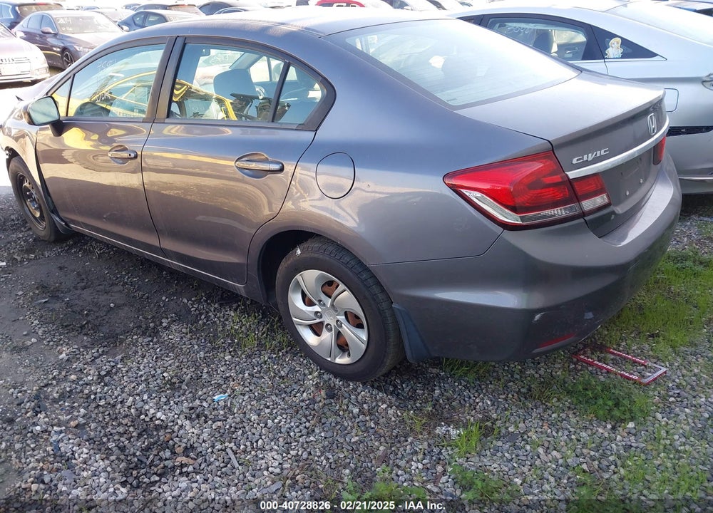 2014 HONDA CIVIC VIN: 19XFB2F58EE256601