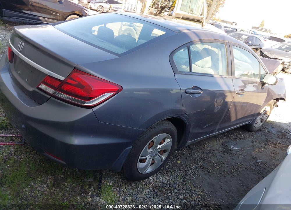 2014 HONDA CIVIC VIN: 19XFB2F58EE256601