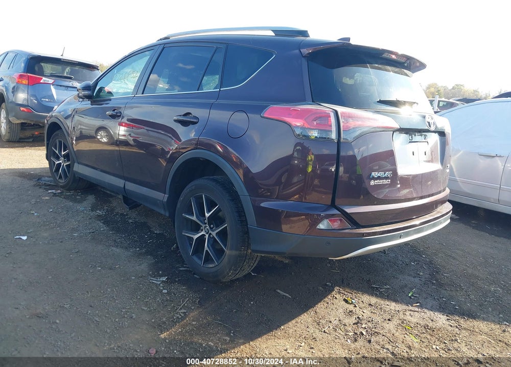2016 TOYOTA RAV4 SE VIN: 2T3JFREV9GW450344