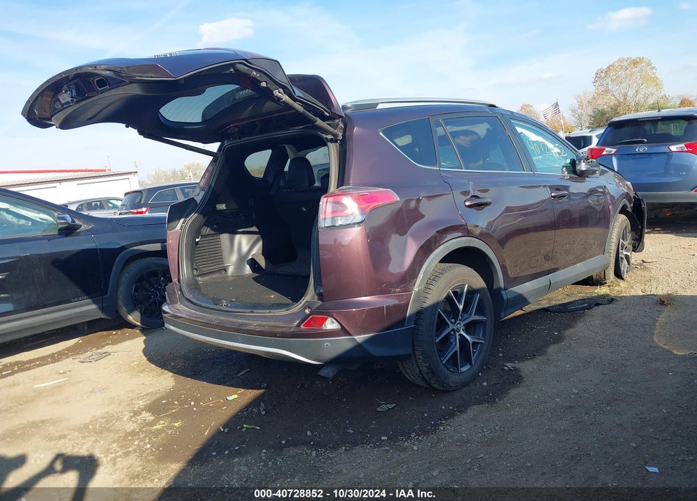 2016 TOYOTA RAV4 SE VIN: 2T3JFREV9GW450344