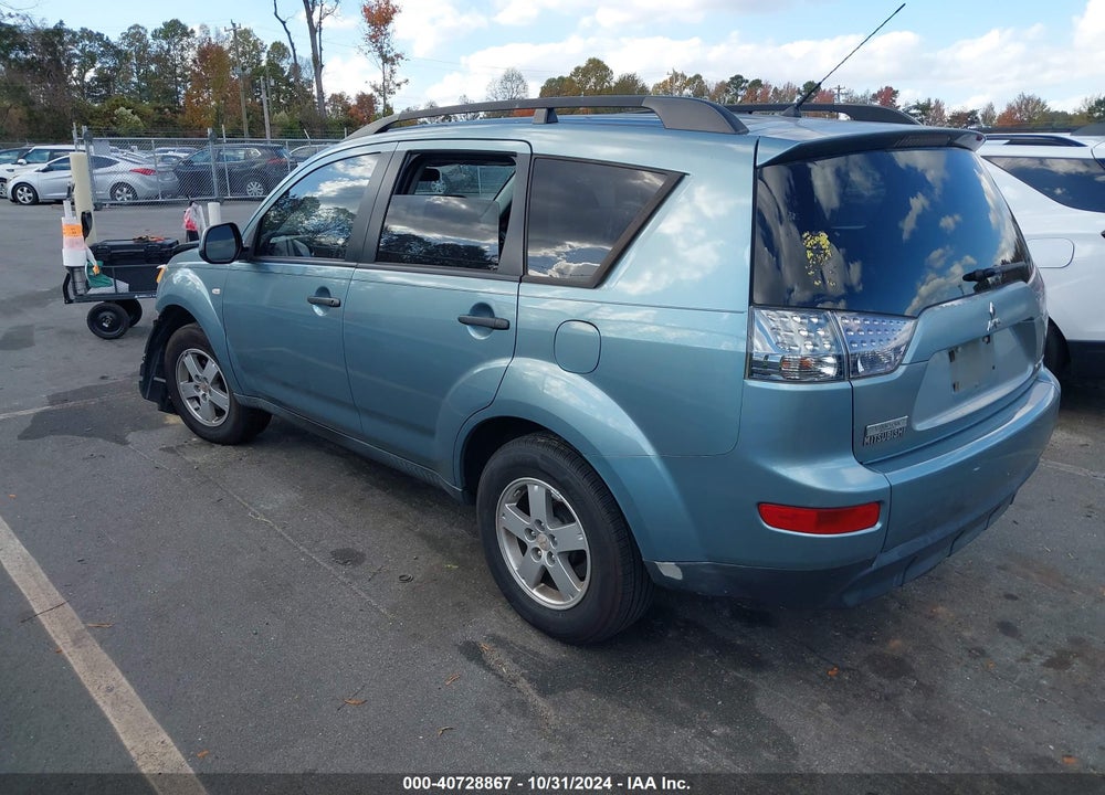 2007 MITSUBISHI OUTLANDER ES/LS VIN: JA4MS31X37U015386