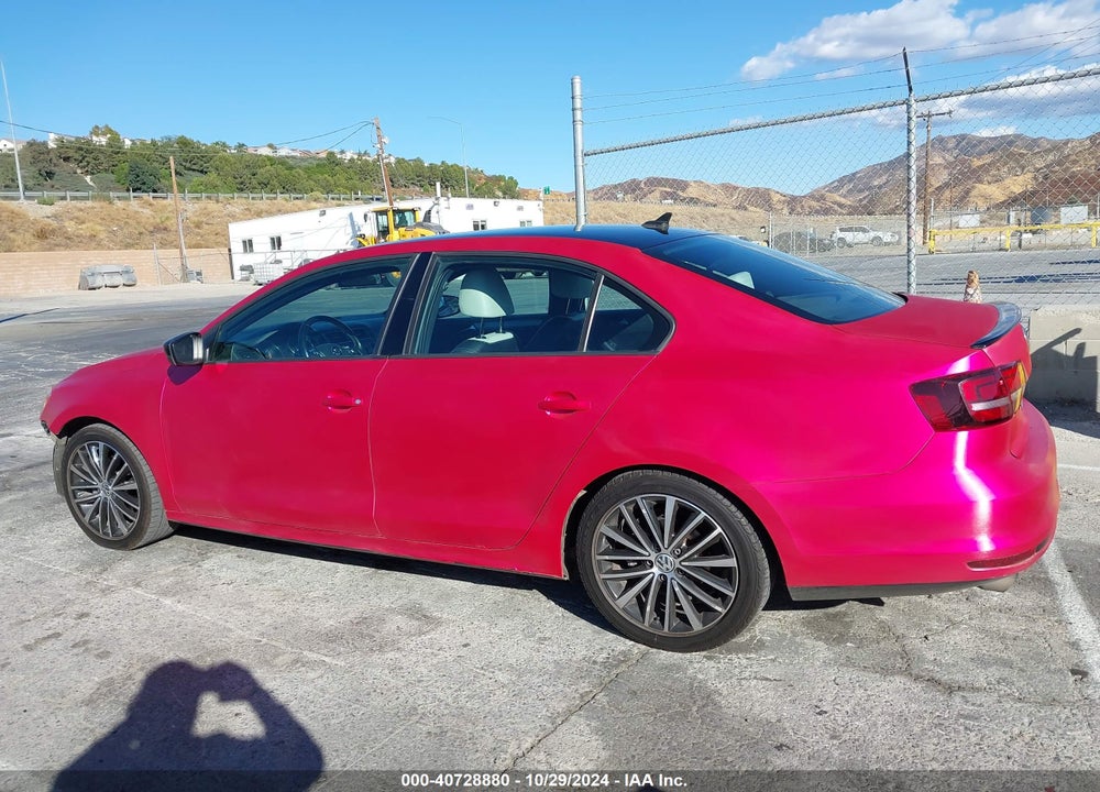 2016 VOLKSWAGEN JETTA 1.8T SPORT VIN: 3VWD17AJ8GM239203