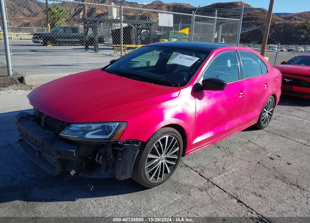 2016 VOLKSWAGEN JETTA 1.8T SPORT VIN: 3VWD17AJ8GM239203