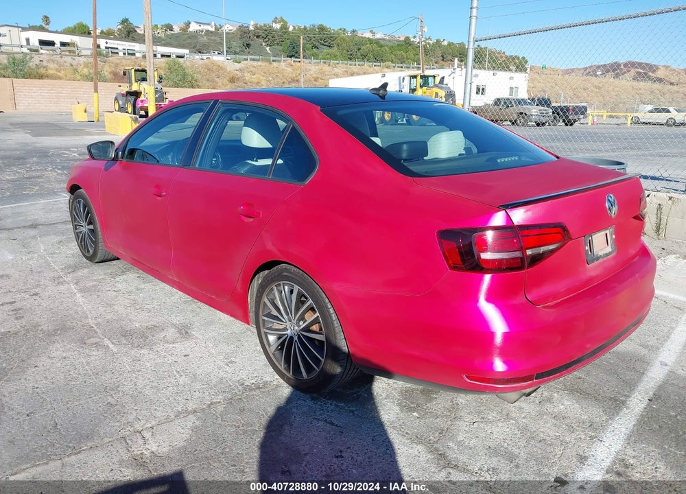2016 VOLKSWAGEN JETTA 1.8T SPORT VIN: 3VWD17AJ8GM239203
