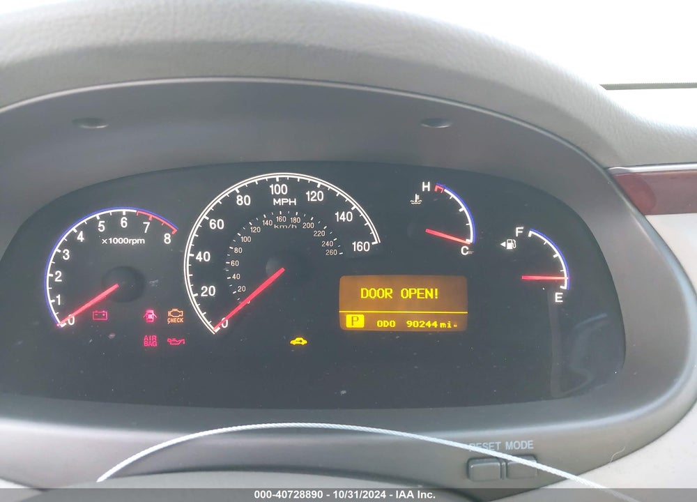2006 HYUNDAI AZERA LIMITED/SE VIN: KMHFC46F56A069124