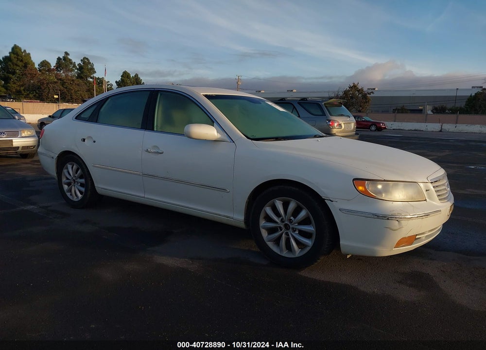 2006 HYUNDAI AZERA LIMITED/SE VIN: KMHFC46F56A069124