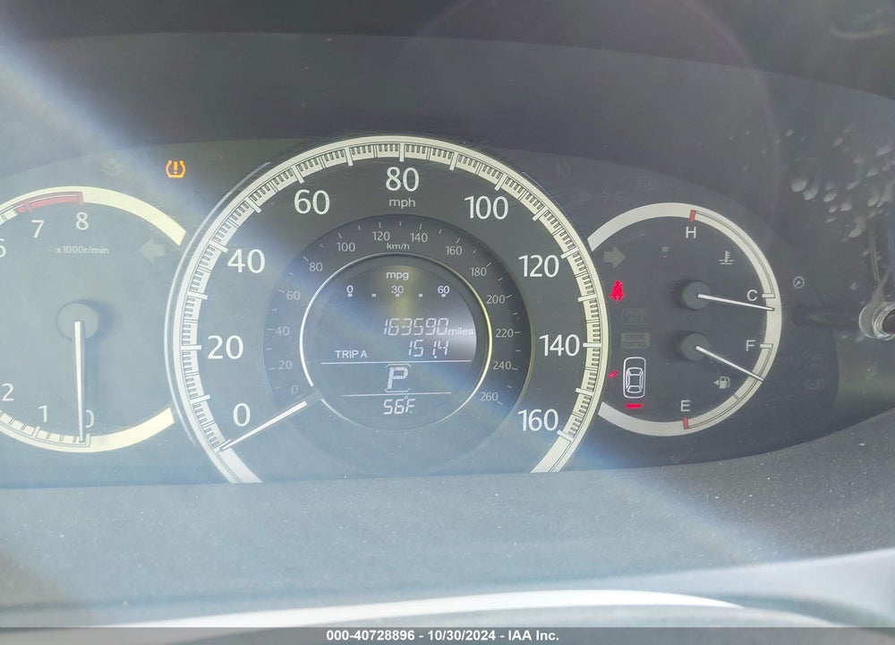 2013 HONDA ACCORD EX-L VIN: 1HGCR2F86DA201981