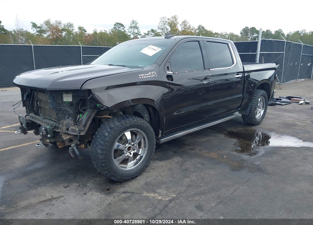 2019 CHEVROLET SILVERADO 1500 HIGH COUNTRY VIN: 1GCUYHEL5KZ105921