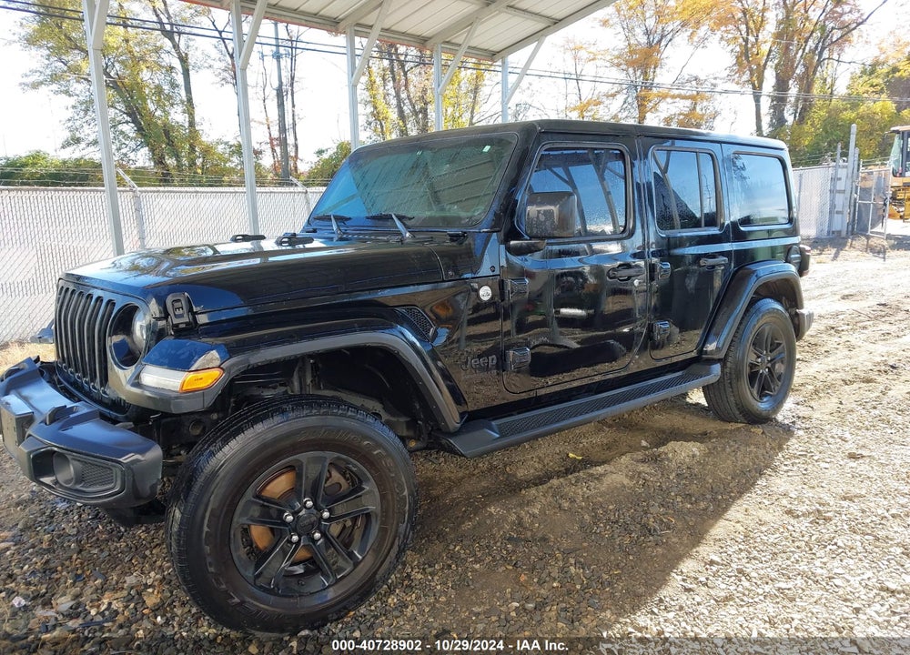 2020 JEEP WRANGLER UNLIMITED SAHARA ALTITUDE 4X4 VIN: 1C4HJXEG5LW119209