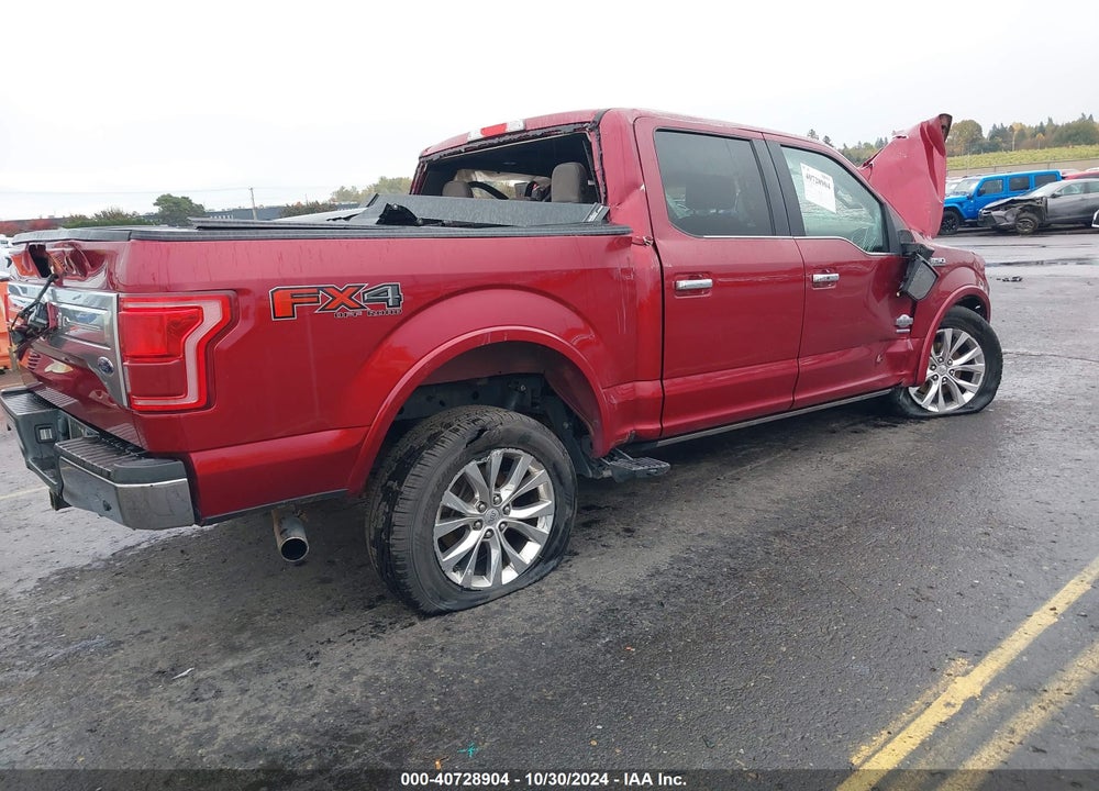 2015 FORD F-150 KING RANCH VIN: 1FTEW1EG3FFD09435