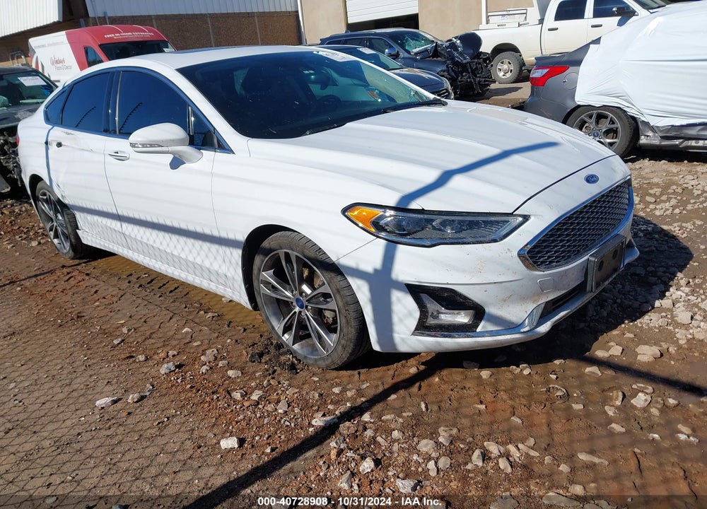 2020 FORD FUSION TITANIUM VIN: 3FA6P0D9XLR133762