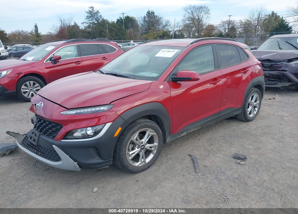 2022 HYUNDAI KONA VIN: KM8K32AB1NU772806
