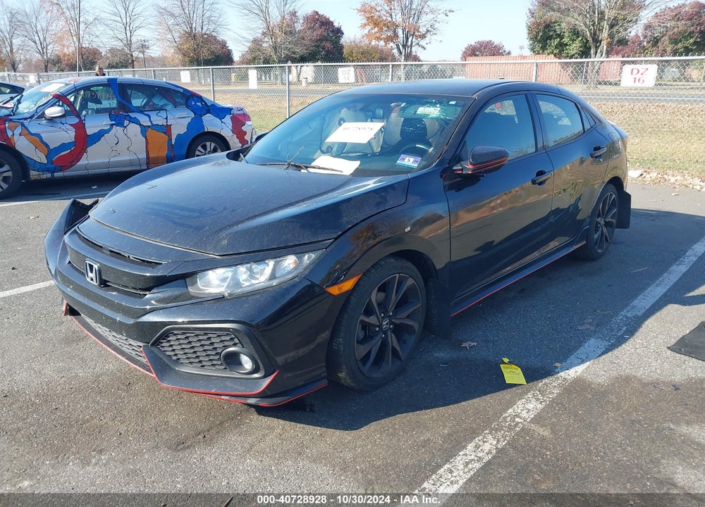 2018 HONDA CIVIC SPORT VIN: SHHFK7G40JU237837