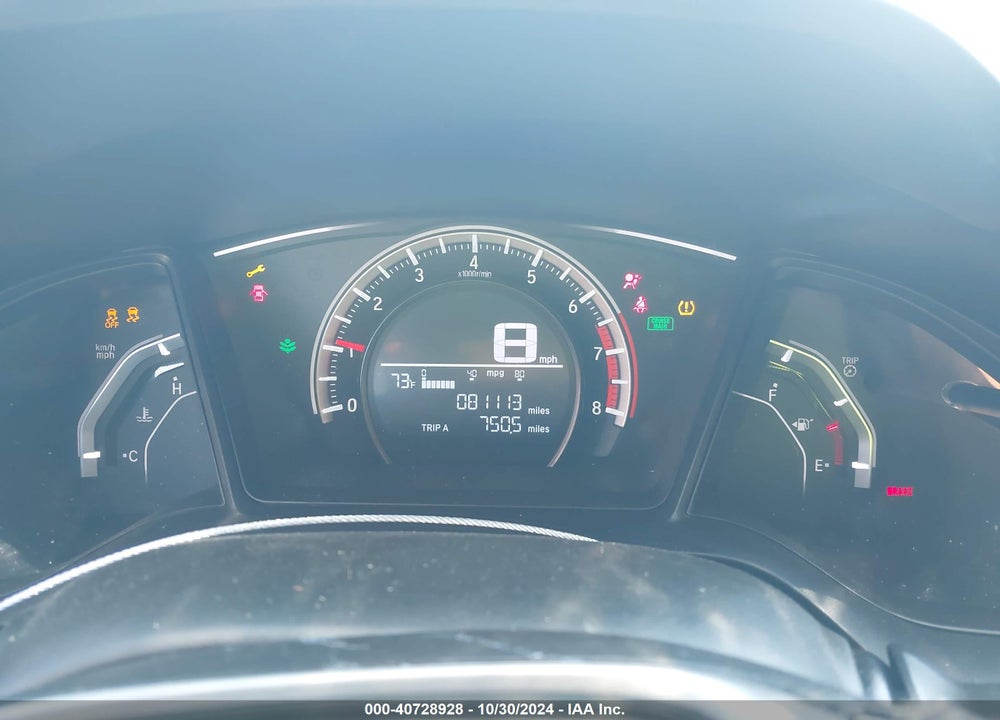 2018 HONDA CIVIC SPORT VIN: SHHFK7G40JU237837