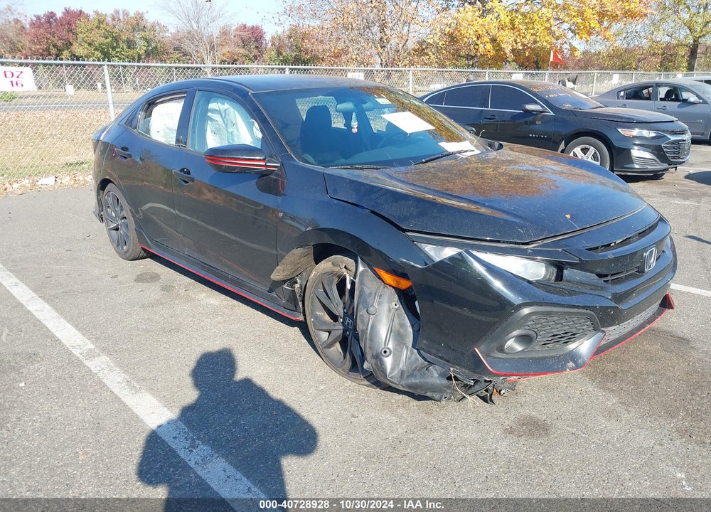 2018 HONDA CIVIC SPORT VIN: SHHFK7G40JU237837
