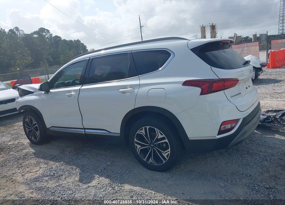 2019 HYUNDAI SANTA FE LIMITED 2.0T VIN: 5NMS53AA6KH062072