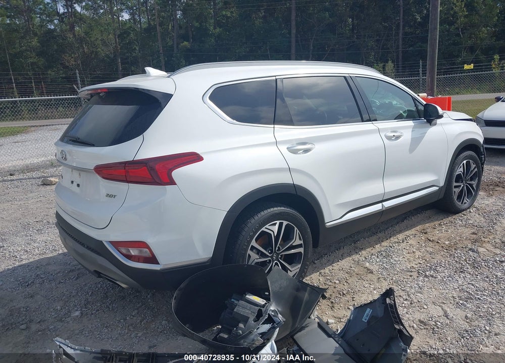 2019 HYUNDAI SANTA FE LIMITED 2.0T VIN: 5NMS53AA6KH062072