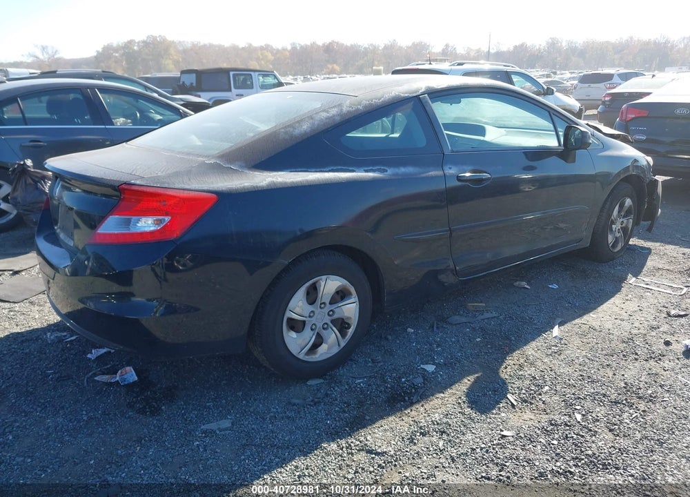 2013 HONDA CIVIC LX VIN: 2HGFG3B52DH513172