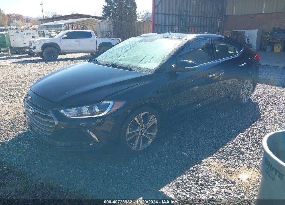 2017 HYUNDAI ELANTRA LIMITED VIN: 5NPD84LF6HH013013