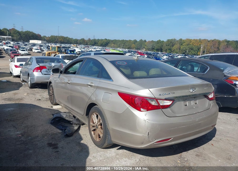 2011 HYUNDAI SONATA GLS VIN: 5NPEB4AC7BH101333