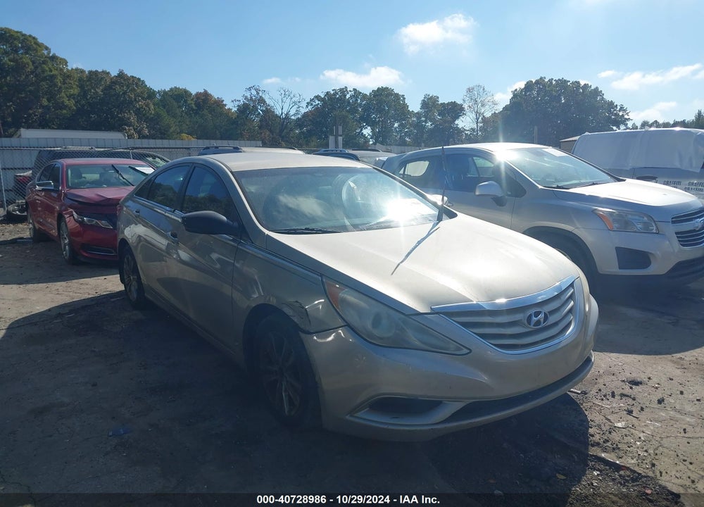 2011 HYUNDAI SONATA GLS VIN: 5NPEB4AC7BH101333