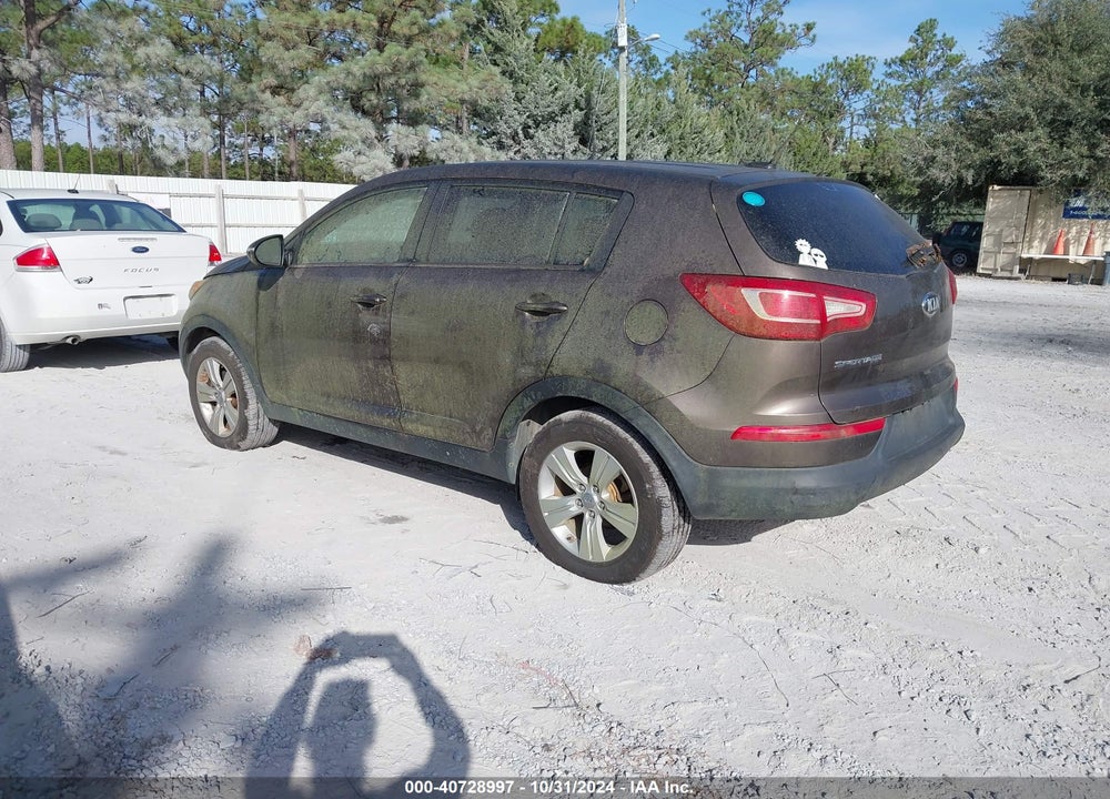 2013 KIA SPORTAGE LX VIN: KNDPB3A28D7463981