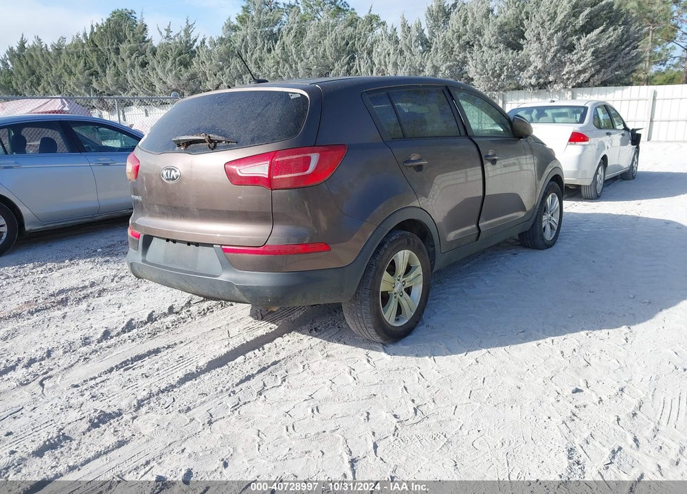 2013 KIA SPORTAGE LX VIN: KNDPB3A28D7463981