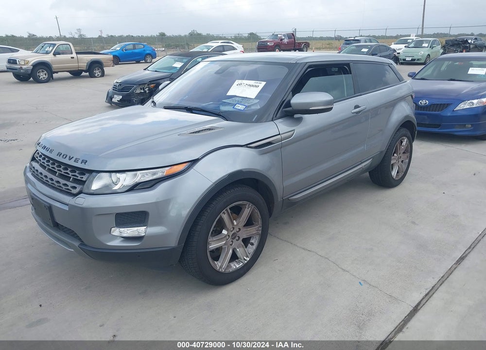 2012 LAND ROVER RANGE ROVER EVOQUE PURE PLUS VIN: SALVP1BG1CH632523