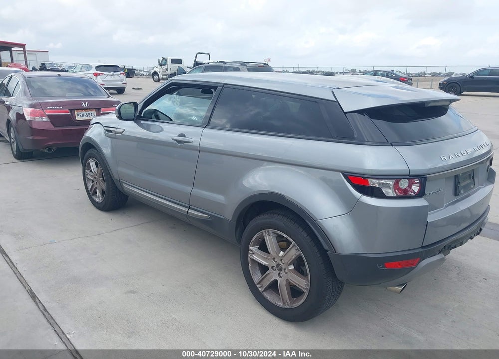 2012 LAND ROVER RANGE ROVER EVOQUE PURE PLUS VIN: SALVP1BG1CH632523