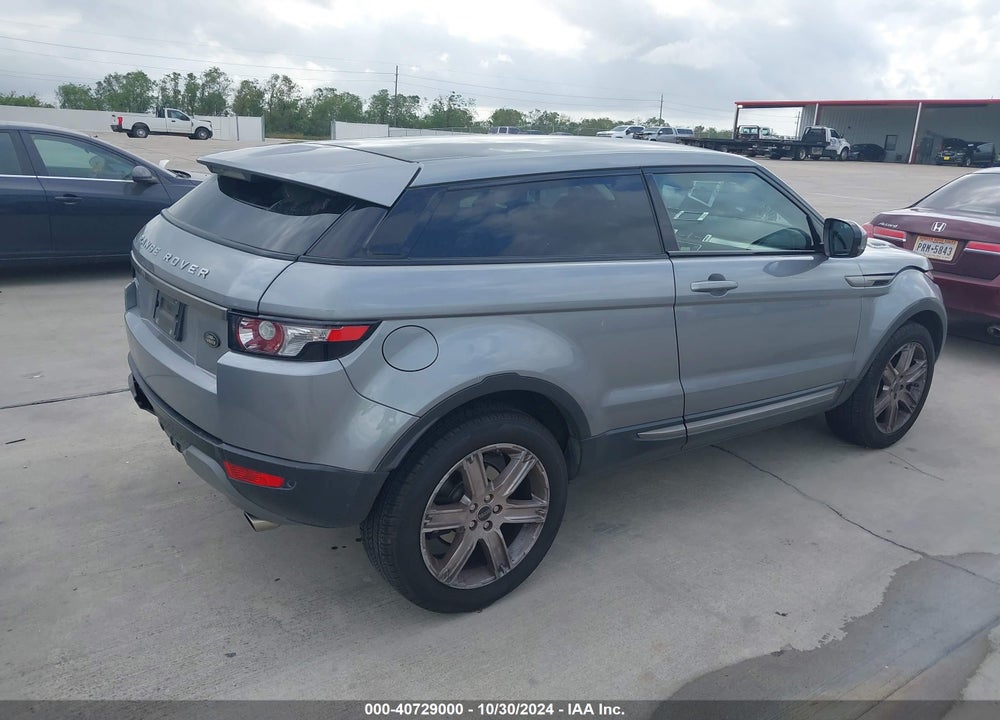 2012 LAND ROVER RANGE ROVER EVOQUE PURE PLUS VIN: SALVP1BG1CH632523