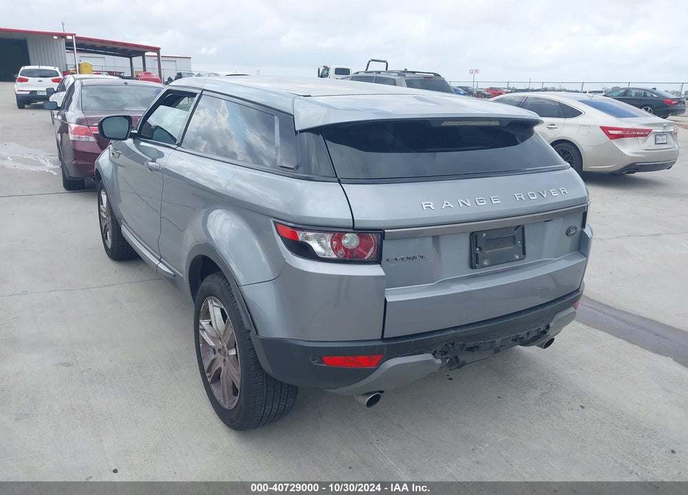 2012 LAND ROVER RANGE ROVER EVOQUE PURE PLUS VIN: SALVP1BG1CH632523
