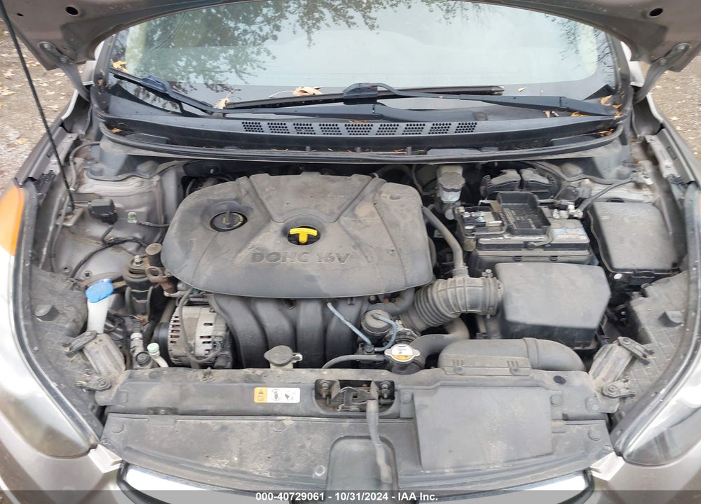 2013 HYUNDAI ELANTRA GLS VIN: 5NPDH4AE8DH340050