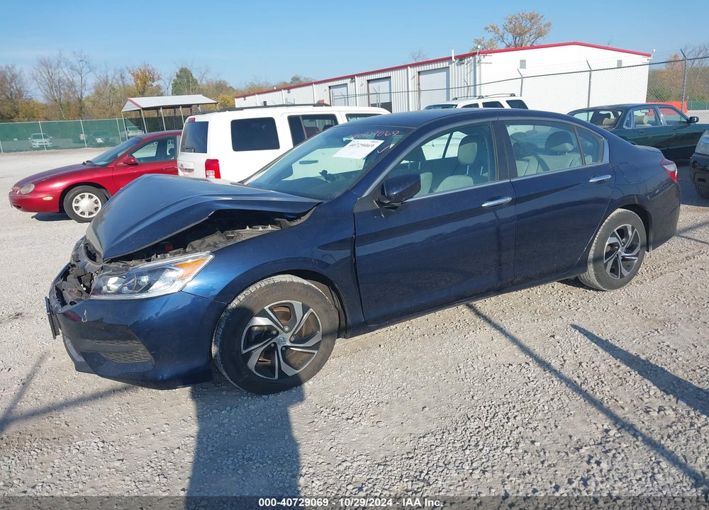 2016 HONDA ACCORD LX VIN: 1HGCR2F3XGA064844